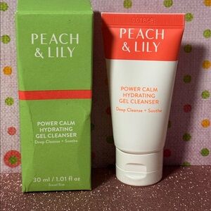 NIB PEACH & LILLY POWER CALM HYDRATING GEL CLEANSER